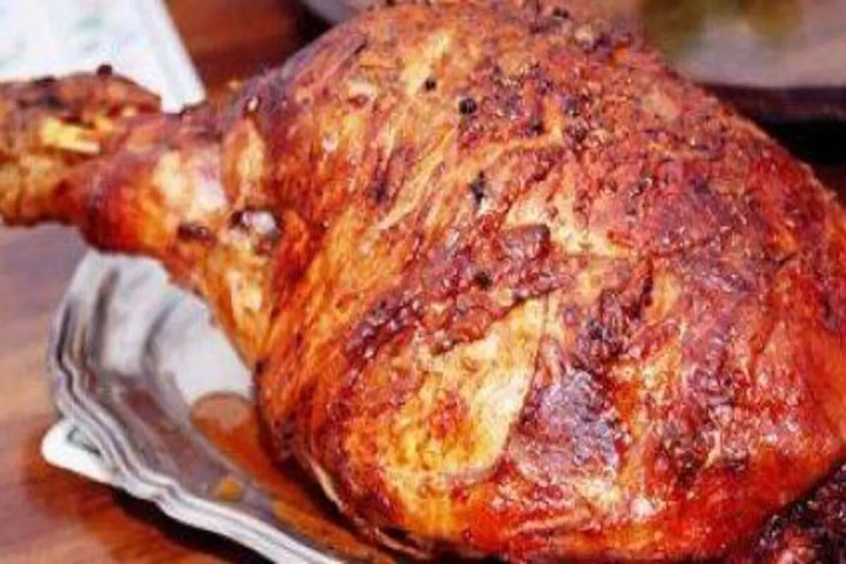 Pernil Assado Molho De Laranja Uma Del Cia Para O Paladar